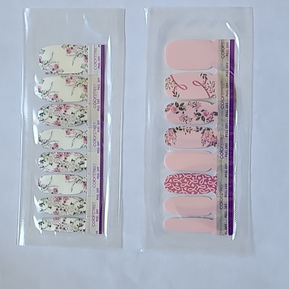 Color Street Nails - FLORA GOOD TIME, HOPE BLOOMS, Cat's all folks, Flag you're - Picture 4 of 5